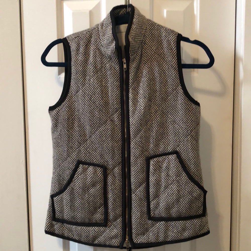 Herringbone vest